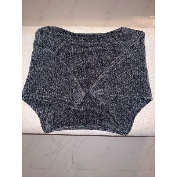 *New* Zara Cosy Knit Off Shoulder Batwing Sweater - Picture 8 of 8